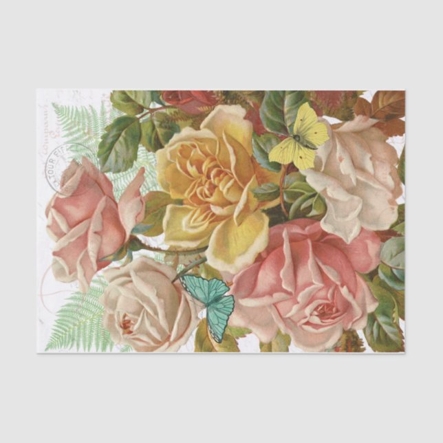 Evening Desire Tissue Paper (Front)