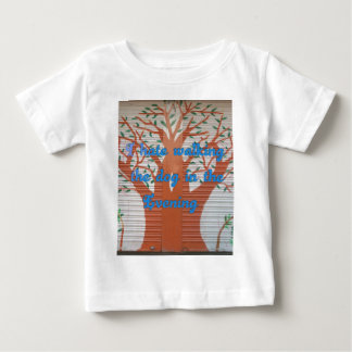 "Evening Dog Walk Dread" – I Hate Walking the Dog Baby T-Shirt