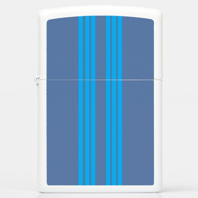  Evening Drift Neck Tie  Zippo Lighter (Front)