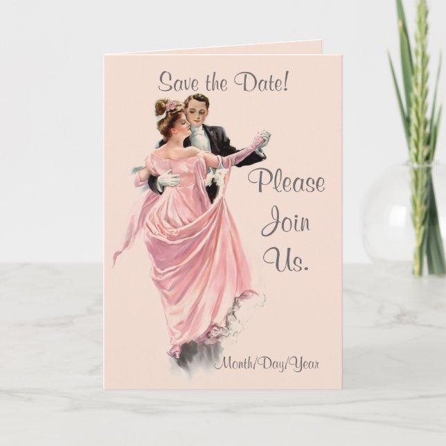 Evening Elegance Invitation (Front)