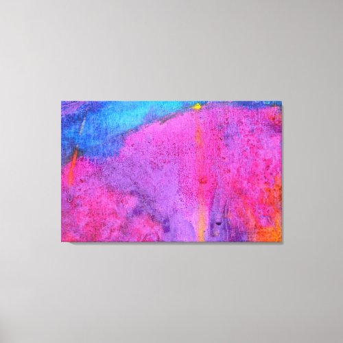 Evening Emotion dreamy abstract lilac and mauve Canvas Print