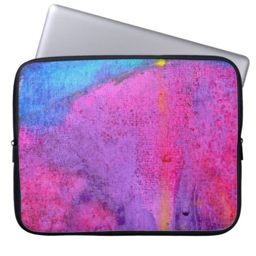 Evening Emotion dreamy abstract lilac mauve Laptop Sleeve
