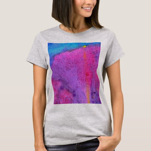 Evening Emotion lilac mauve dusk abstract T_Shirt