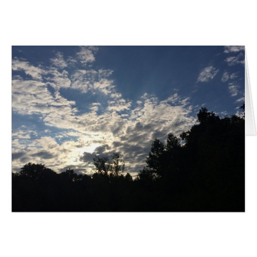 Evening Falls, card (Front Horizontal)