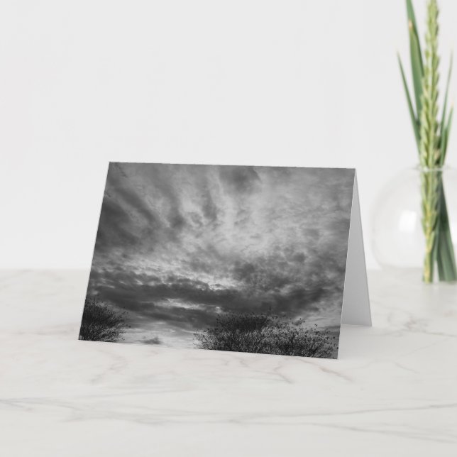 Evening Falls / Noir Card (Front)