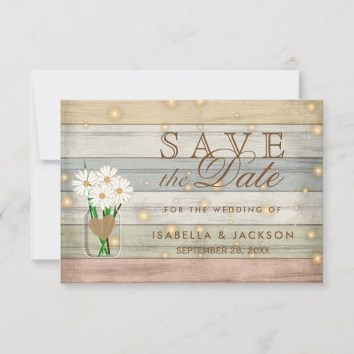 Evening Firefly Save the Date Design