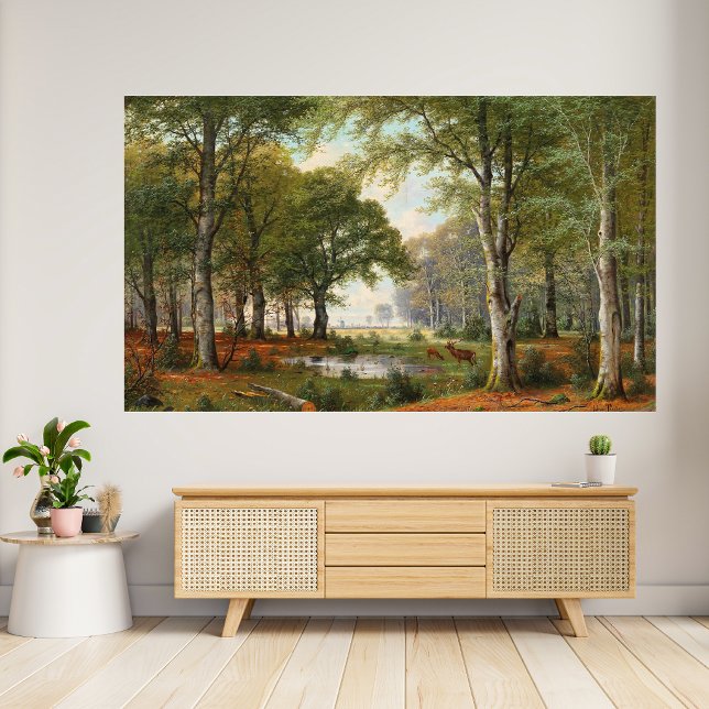 Evening Forest Landscape  Poster (Creator Uploaded)