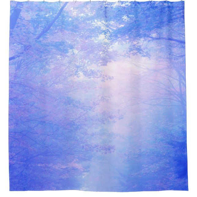Evening Forest Shower Curtain (Front)