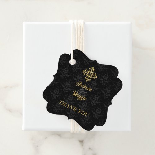 Evening Glam Favor Tags