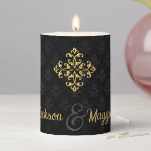 Evening Glam Pillar Candle