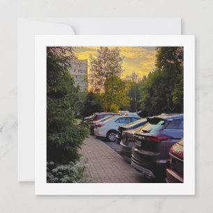 Evening Glow Urban Invitation – Customizable