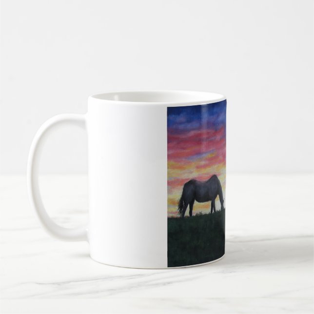 "Evening Grazin" Coffee Mug (Left)