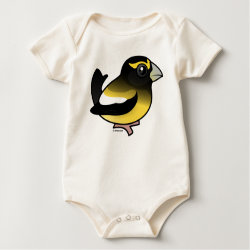 Evening Grosbeak male Infant Organic Creeper