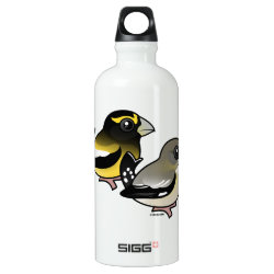 Evening Grosbeak pair SIGG Traveller Water Bottle (0.6L)