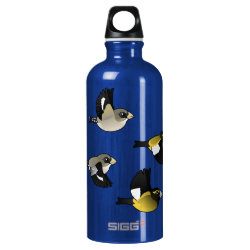 Evening Grosbeaks in flight SIGG Traveller Water Bottle (0.6L)