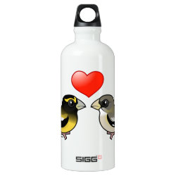 Evening Grosbeaks in love SIGG Traveller Water Bottle (0.6L)