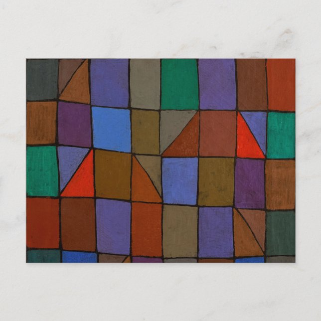 Evening in N, Architecture in the Evening Postcard (Front)