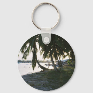 Evening in Panama Keychain