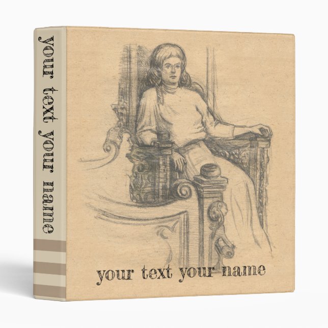 Evening in the old house binder (Front/Spine)