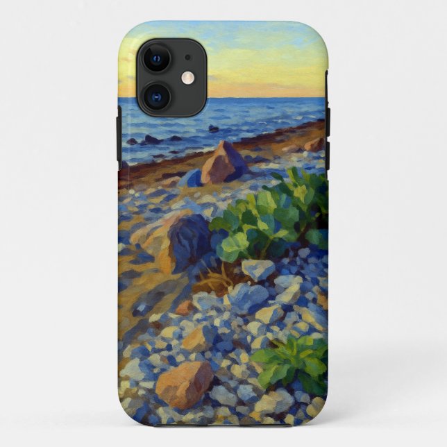 Evening light on the coast of Vormsi Case-Mate iPhone Case (Back)