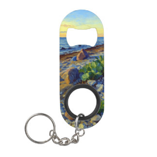 Evening light on the coast of Vormsi Keychain Bottle Opener