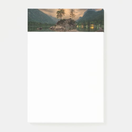 Evening Mountain Lake Photograph Post_it Notes