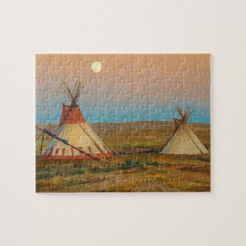 Evening on the Blackfeet Reservation by Dixon Jigsaw Puzzle