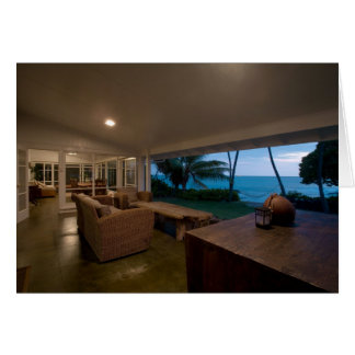 Evening on the Lanai Cards