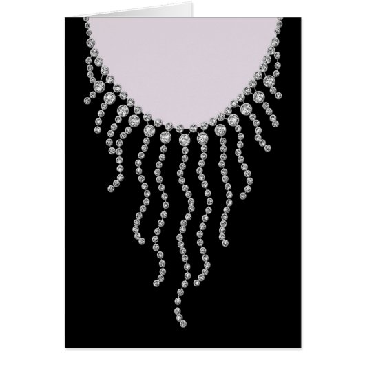 Evening Out Series  Black Gown and Jewels (Front)