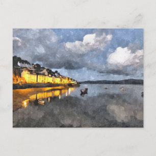 EVENING POSTCARD