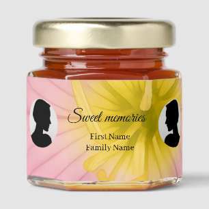 Evening primrose memorial honey jar favor favors
