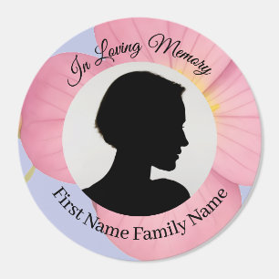 Evening primrose memorial stickers