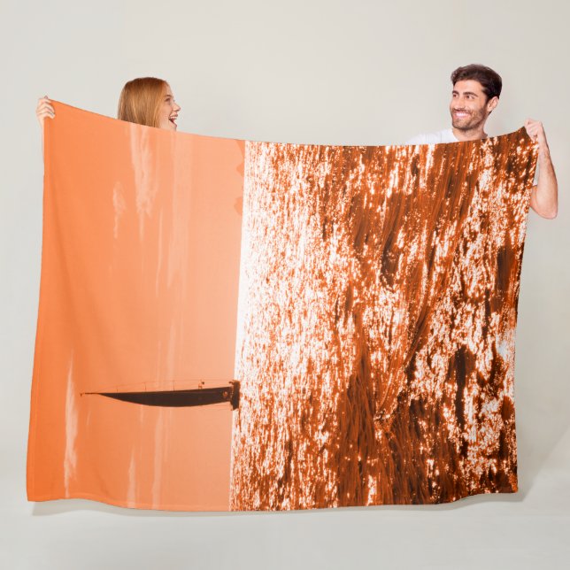 EVENING SAIL FLEECE BLANKET (In Situ)