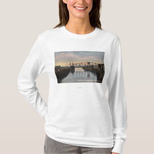 Evening Scene on Wishkah River T-Shirt