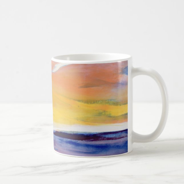 Evening seascape coffee mug (Right)