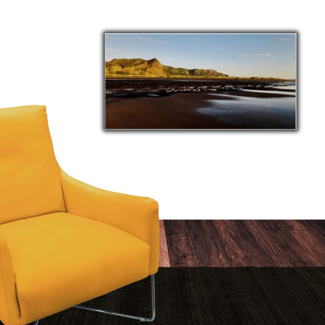 Evening Serenity at Karekare Beach, Shore Photo Poster (Evening Serenity at Karekare Beach)