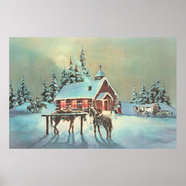 EVENING SERVICES by SHARON SHARPE Poster (Front)