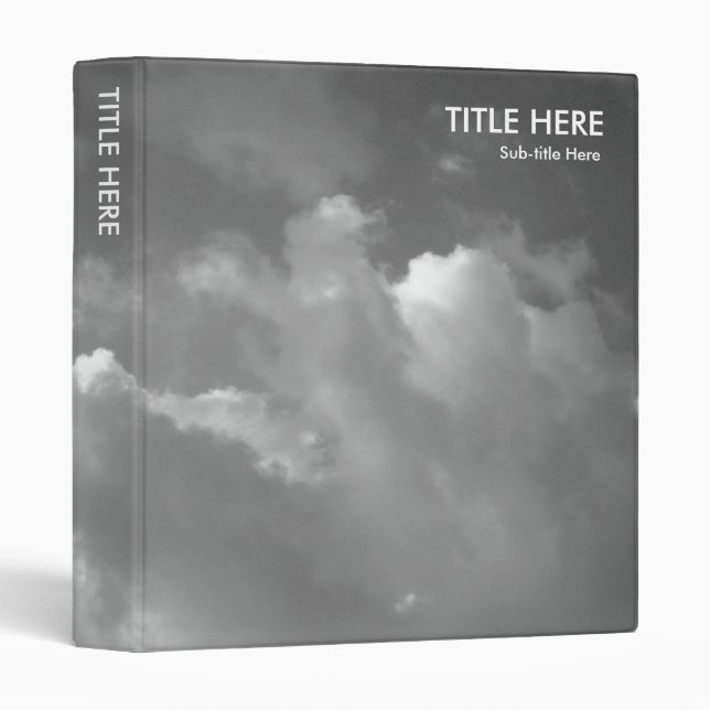 Evening Sky (1in) Binder (Front/Spine)