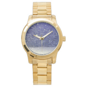 Evening Snowfall in Winter eWatch Watch