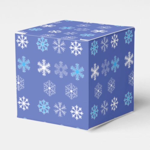 Evening Snowflake Favor Box