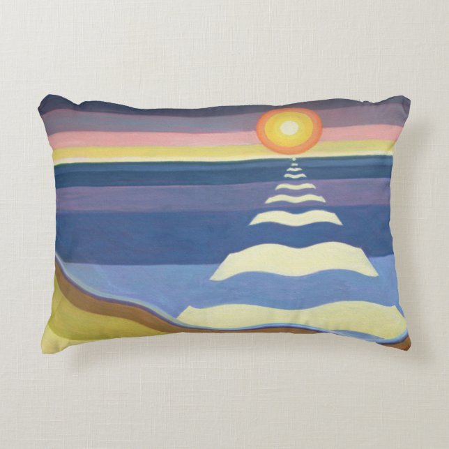 Evening Sun 2003 Decorative Pillow (Front)