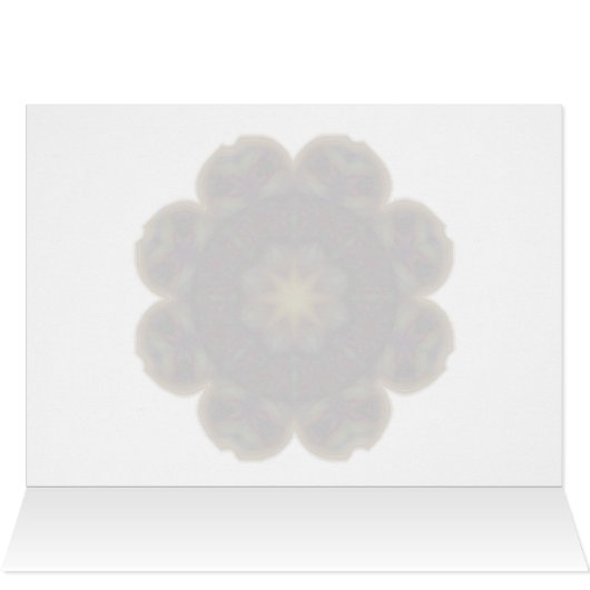 Evening Sun Flower Card - Customized (Inside Horizontal (Top))