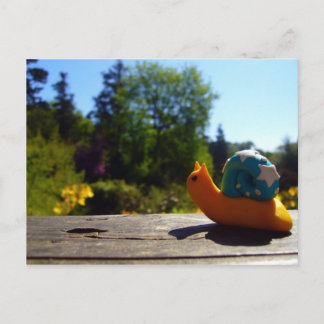 Evening sun postcard