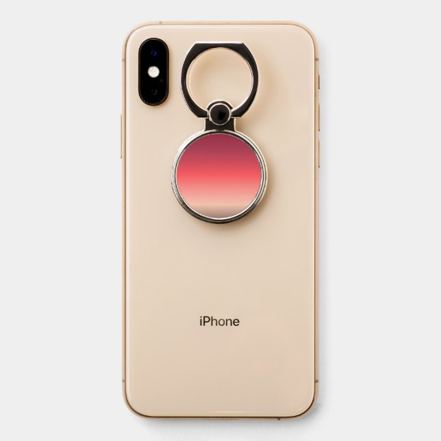 Evening sunset phone ring stand (On Phone)