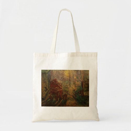 Evening _ The Watch by Vincent van Gogh Tote Bag