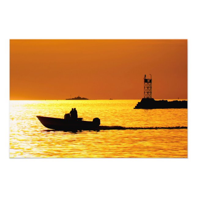 Evening Trip Photo Print (Front)