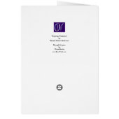 Evening Visitation Cards (Back)