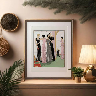 Evening wears (1932) canvas print