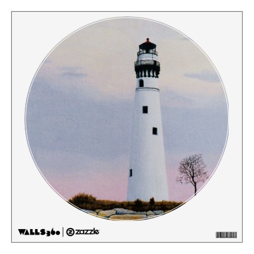 Evening&#39;s Lighthouse Wall Decal