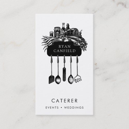 Event And Wedding Caterer Business Card